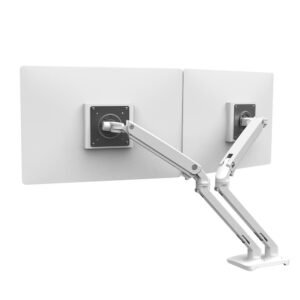 Ergotron 45-496-216 MXV DESK DUAL MONITOR ARM (WHITE)