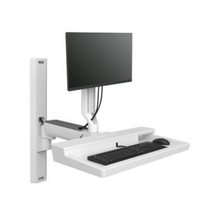 Ergotron 45-618-251 CareFit Combo System, Snow