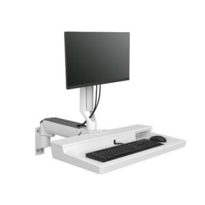 Ergotron 45-621-251 CareFit Combo Arm, Snow