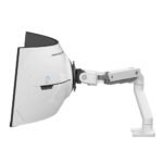 Ergotron 45-693-216 HX ARM WITH VERY HEAVY DUTY PIVOT, DESK MOUNT, BWT
