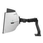 Ergotron 45-693-224 HX ARM WITH VERY HEAVY DUTY PIVOT, DESK MOUNT, MBK