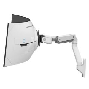 Ergotron 45-694-216 HX Wall Monitor Arm with VHD Pivot, White