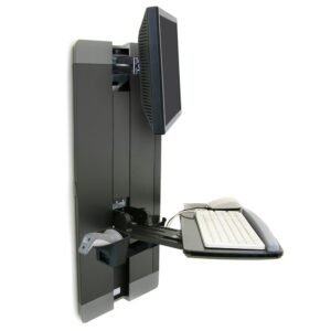Ergotron 60-609-195 StyleView® Vertical Lift, Patient Room, CHG