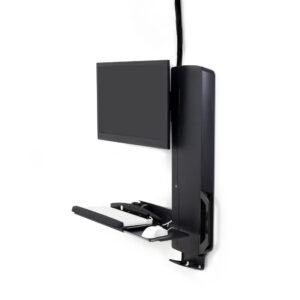 Ergotron 61-081-085 StyleView Sit-Stand VL High Traffic Areas, Ergotron Black