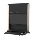 Ergotron 61-367-060 CareFit 24-inch Sit-Stand Enclosure, Matte Black