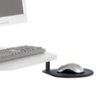 Ergotron 687BK MOUSE SHELF, SWING-OUT *BLACK*