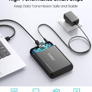 ORICO 7688U3-UK-BK-BP Orico 3.5" External HDD Case 7688U3-UK-BK-BP