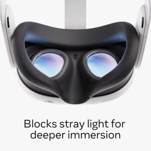 META 899-00590-01 Meta - Quest 3 Silicone Facial Interface - Black