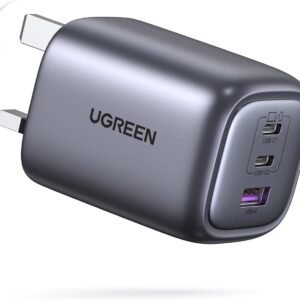 UGREEN 90663 UGREEN 65W USB C Charger, Nexode Foldable 3-Port