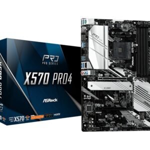ASROCK 90-MXBAT0-A0UAYZ Asrock X570 Pro 4 Motherboard ASR-90-MXBAT0-A0UAYZ