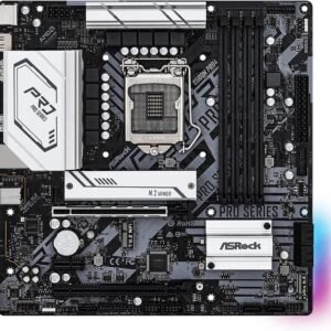 ASROCK 90-MXBEL0-A0UAYZ ASROCK B560M PRO4 Intel SOCKET1200 for Intel 10TH/11TH GEN CORE