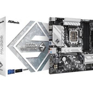 ASROCK 90-MXBH30-A0UAYZ ASRock B660M STEEL LEGEND