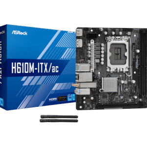 ASROCK 90-MXBHL0-A0UAYZ ASRock H610M-ITX/AC