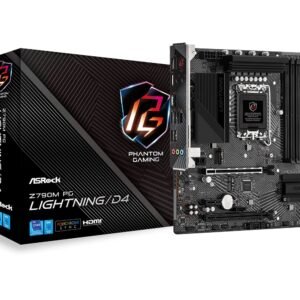 ASROCK 90-MXBJW0-A0UAYZ ASRock Z790M PG LIGHTNING / D4<br>Z790, 4DDR4, 4SATA3, G