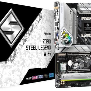 ASROCK 90-MXBKD0-A0UAYZ ASRock Z790 STEEL LEGEND WIFI <br>Z790, 4DDR5, 8SATA3, G