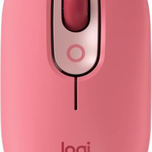 LOGITECH 910-006516 Pop Mouse with Emoji - Heartbreaker Rose