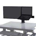 Ergotron  97-933-085 WorkFit LCD & Laptop  Kit, Ergotron Black
