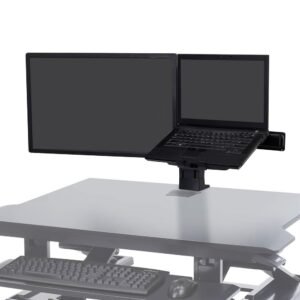 Ergotron  97-933-085 WorkFit LCD & Laptop  Kit, Ergotron Black