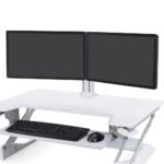 Ergotron  97-934-062 WorkFit Dual Monitor Kit, White