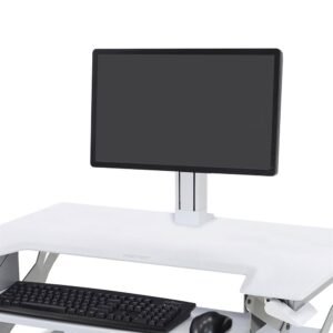 Ergotron  97-935-062 WorkFit Single LD Monitor Kit, White