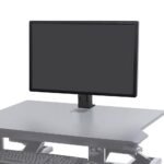 Ergotron  97-936-085 WorkFit Single HD Monitor Kit, Ergotron Black