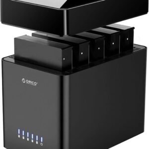 ORICO 9558U3-UK-BK-BP ORICO USB 3.0 5 Bay 3.5-Inch External Hard Drive Enclosure  ORICO-9558U3-UK-BK-BP
