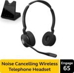 JABRA 9559-553-117 Jabra 9559-553-117 Engage 65 Stereo Wireless Headset,Black