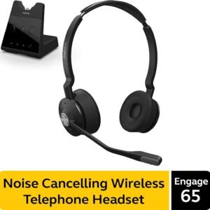 JABRA 9559-553-117 Jabra 9559-553-117 Engage 65 Stereo Wireless Headset,Black