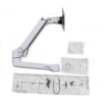 Ergotron 98-130-216 LX Dual Stacking Arm, Extension and Collar Kit, Bright White.