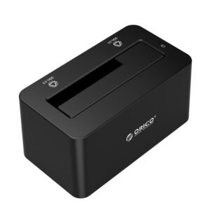 ORICO 9818U3-UK-BK-BP Orico ORICO-2.5 / 3.5 inch USB3.0 Hard Drive Dock 1) Material: ABS 2) Color: Black 3) Supported HDD: