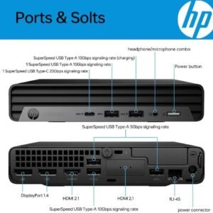HP 9E3U2PT HP Elite 800 G9 Desktop Computer - Intel Core i7 13th Gen i7-13700 Hexadeca-core (16 Core) - 16 GB R
