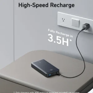 ANKER A1379H11 Anker 537 PowerBank PowerCore 24000mah 65W Gray