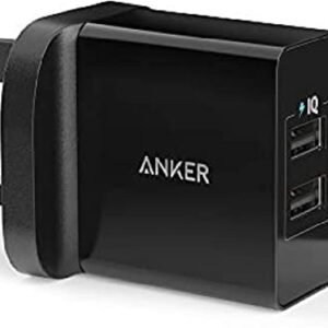 ANKER A2021K11 ANKER 24W 4.8A 2-PORT USB CHARGER SG PLUG