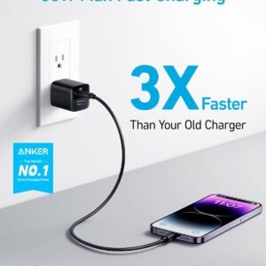 ANKER A2331K11 Anker 323 Charger (33W) 1A + 1C Black