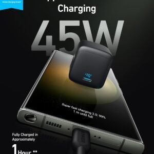 ANKER A2643K11 Anker 313 Charger 45W Black A2643K11 (Samsung Super Fast Charge)