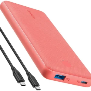 ANKER ‎A1231092 Anker PowerCore Slim 10000 PD Fabric Red, A1231 A3301Z11
