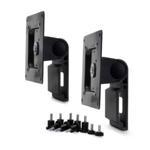 Ergotron 98-062-200 Dual Monitor Tilt Pivot Kit, Black