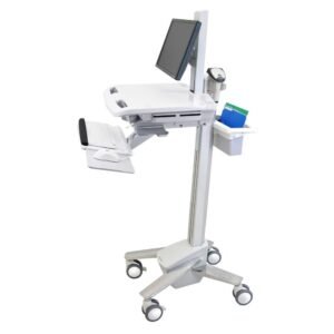 Ergotron SV41-6300-0 StyleVIew EMR Cart with LCD Pivot