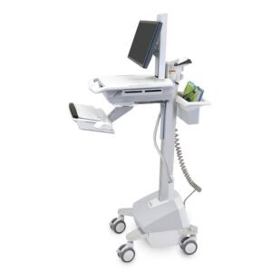 Ergotron SV42-6302-2 StyleView Cart with LCD Pivot, LiFe Powered, EU, SAU-EU