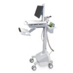 Ergotron SV42-6302-5 StyleView® Cart with LCD Pivot, LiFe Powered, CHN