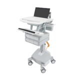Ergotron SV44-1162-4 StyleView Laptop Cart, LiFe Powered, 6 Drawers, AUS, NZL