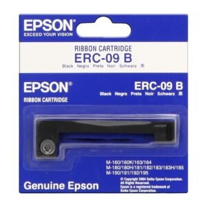 EPSON C43S015354 ERC‑09B Ribbon Cartridge (Black)