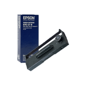 EPSON C43S015366 ERC‑27B Fabric Ribbon (Black)