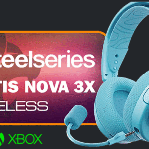 SteelSeries 61691 Arctis Nova 3X Wireless Gaming Headset for Xbox (Aqua)