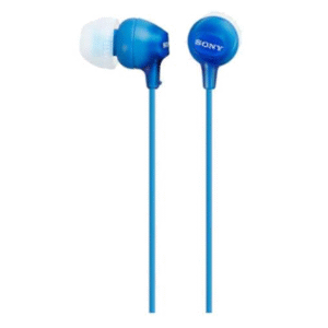 Sony MDR-EX15LP In-Ear Headphones (Blue)