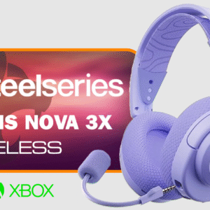 SteelSeries  61693Arctis Nova 3X Wireless Gaming Headset for Xbox (Lavender)