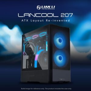 LIAN LI LAN207RX LIAN LI LANCOOL 207 Black  ATX Mid Tower ARGB Case LL 2037