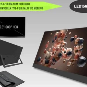 OEM LED1560-TC 15.6”inch Ultra Slim 1080P TV IPS Monitor with HDMI Type