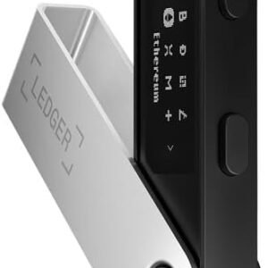 LEDGER LEDGER-NANO-S-PLUS Ledger Nano S Plus Crypto Hardware Wallet (Matte Black)
