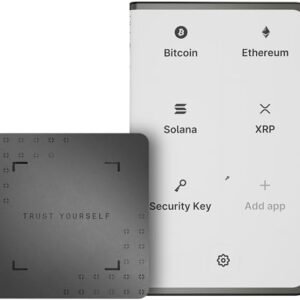 LEDGER LEDGER-STAX Ledger Stax crypto & NFTs wallet curved E Ink® touchscreen
